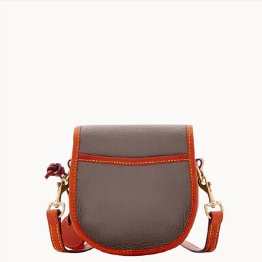 Dooney & Bourke All Weather Leather 2 Duck Bag Taupe - Picture 5 of 16